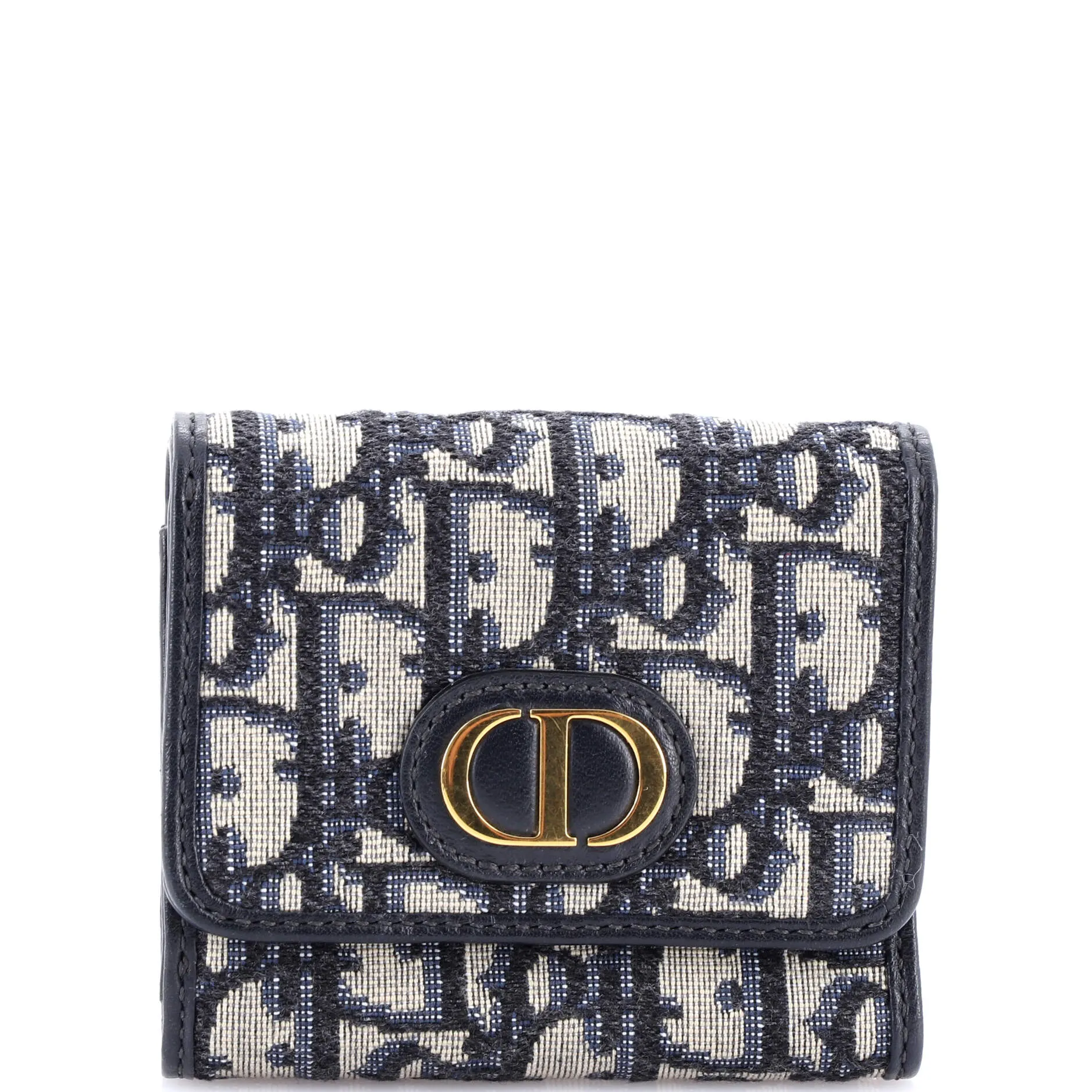 30 Montaigne Lotus Wallet Oblique Canvas Compact