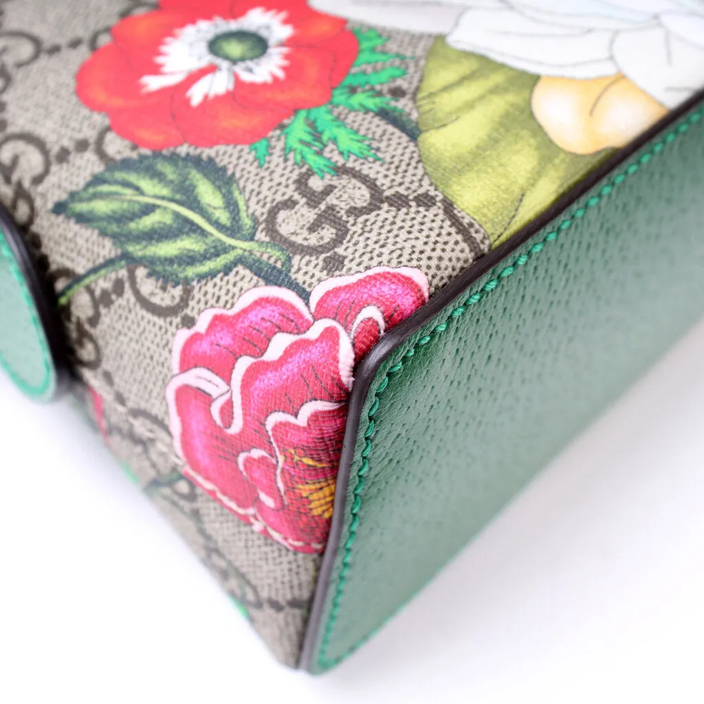 499621 Ophidia GG Supreme Flora Small Crossbody