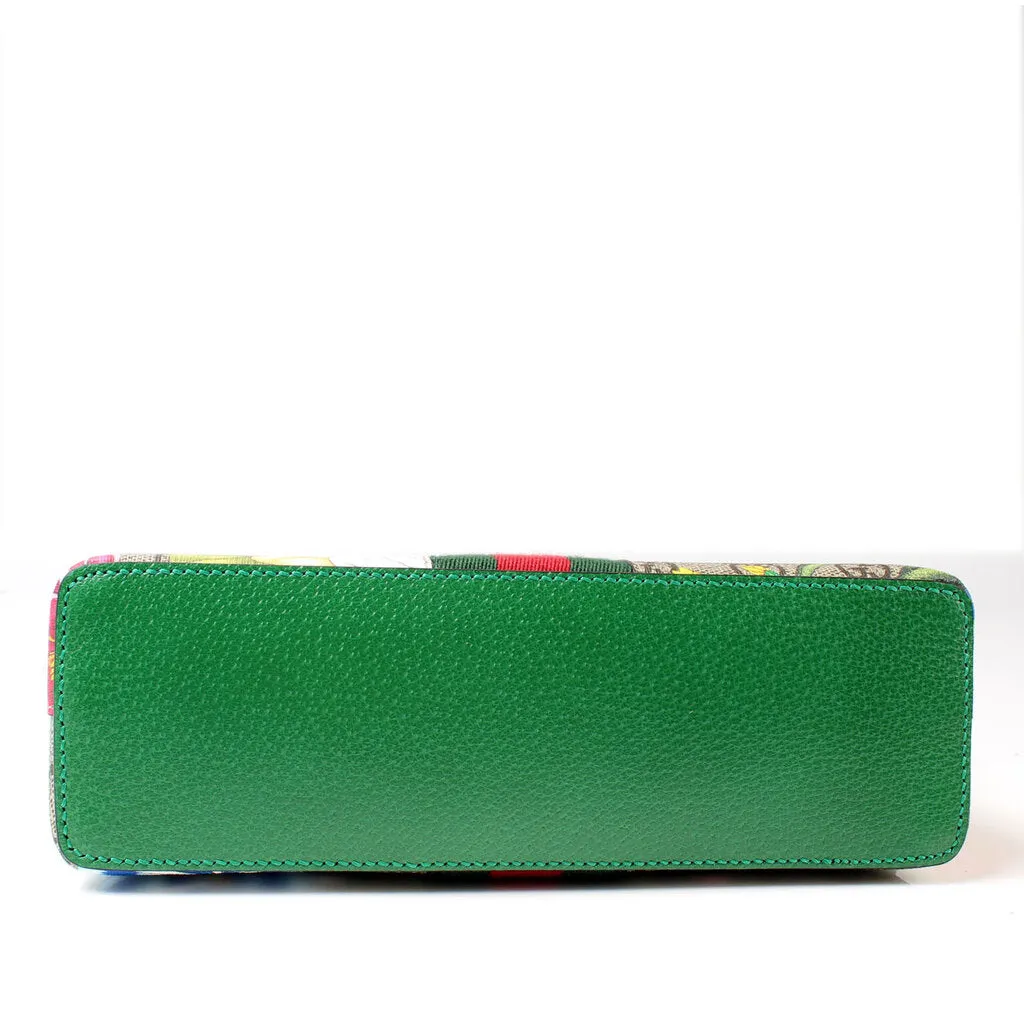 499621 Ophidia GG Supreme Flora Small Crossbody