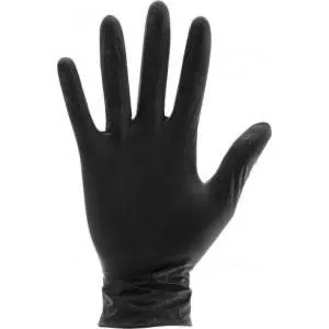 Aurelia Bold Nitrile Powder Free Black Gloves 100pk
