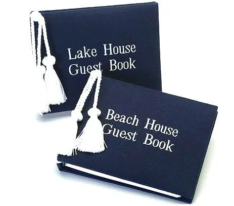 Beach House & Lake House Guest Books
