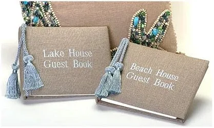 Beach House & Lake House Guest Books