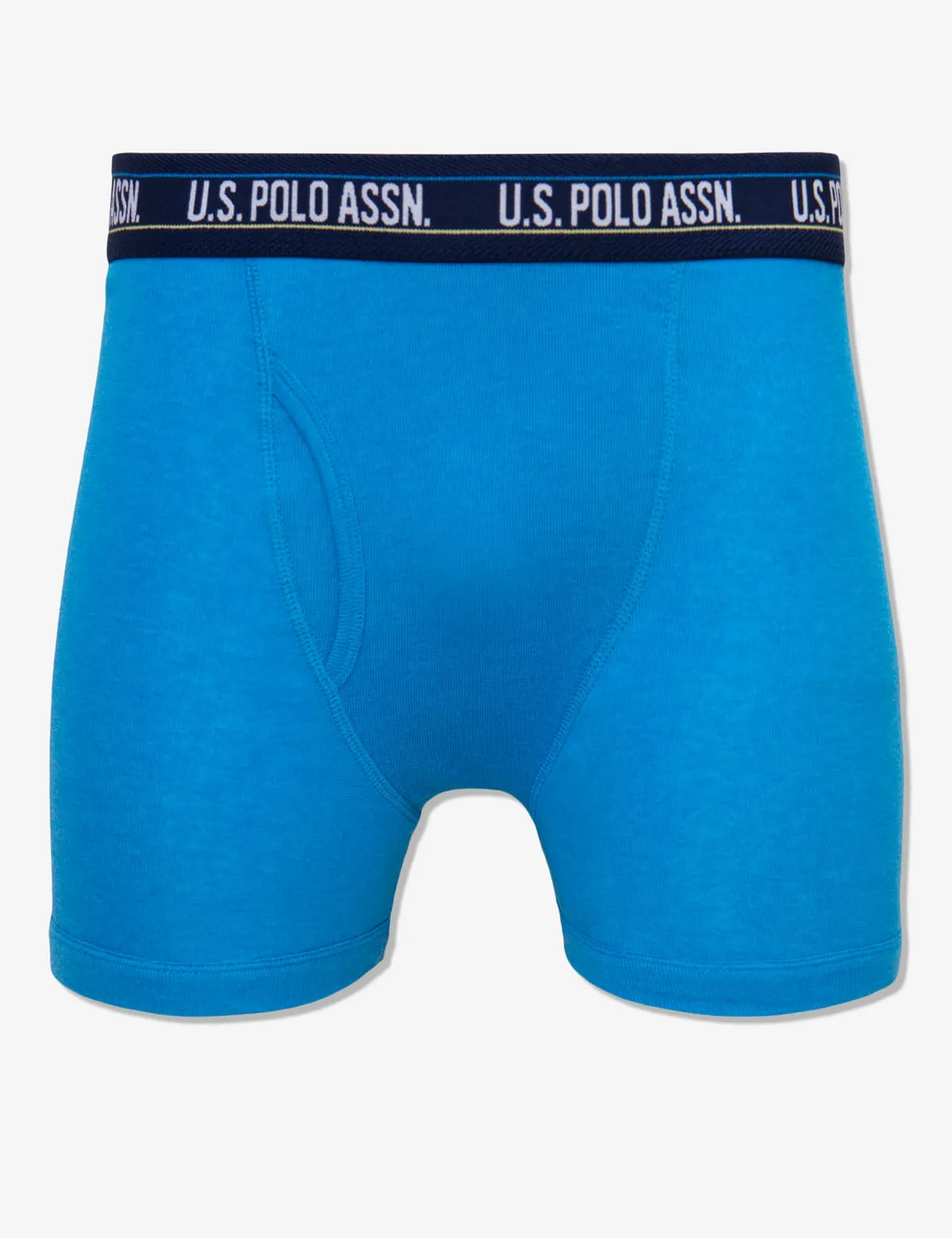 Blue Collection 3PK Cotton Boxer Briefs With Fly Pouch
