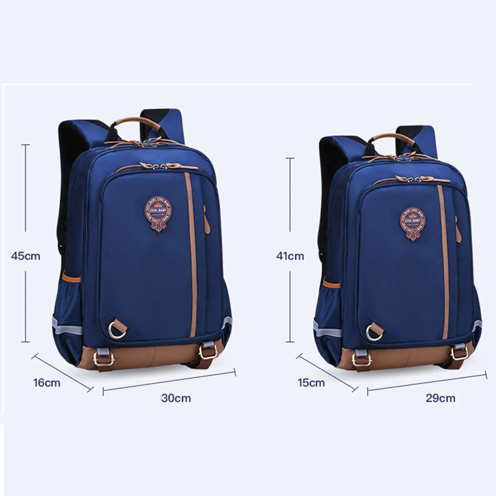 Boys Backpack for Elementary School Students Flip Hiking Bag Lightweight Travel Bag