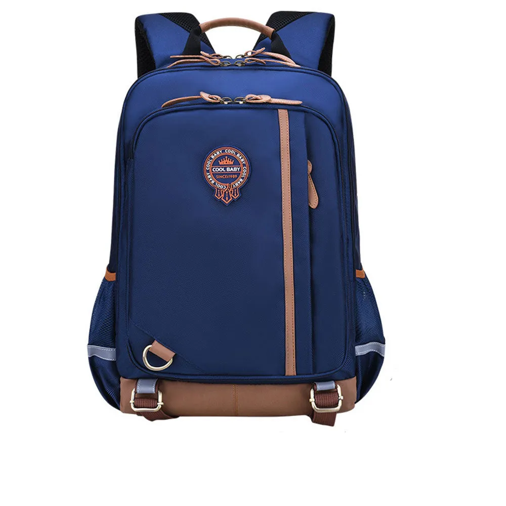 Boys Backpack for Elementary School Students Flip Hiking Bag Lightweight Travel Bag
