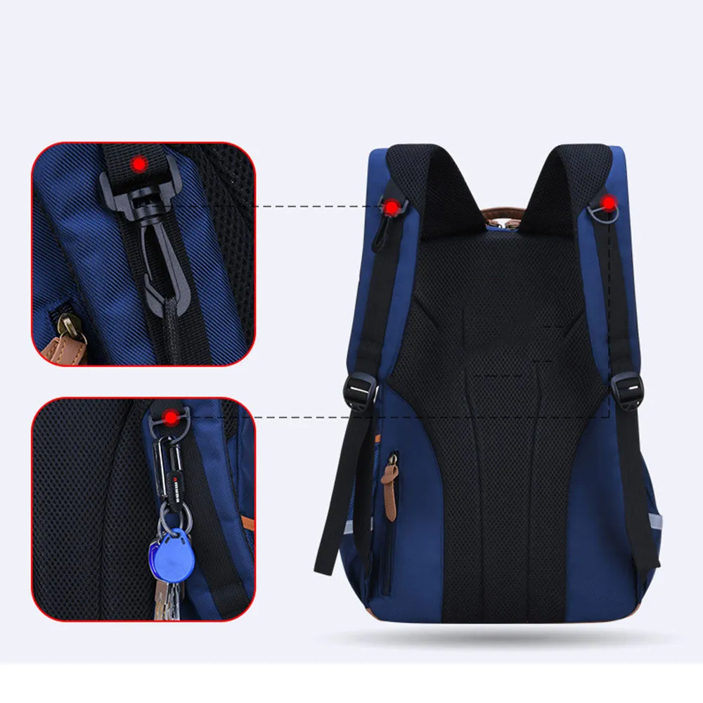 Boys Backpack for Elementary School Students Flip Hiking Bag Lightweight Travel Bag
