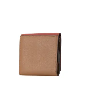Brown Louis Vuitton Lockme II Compact Wallet