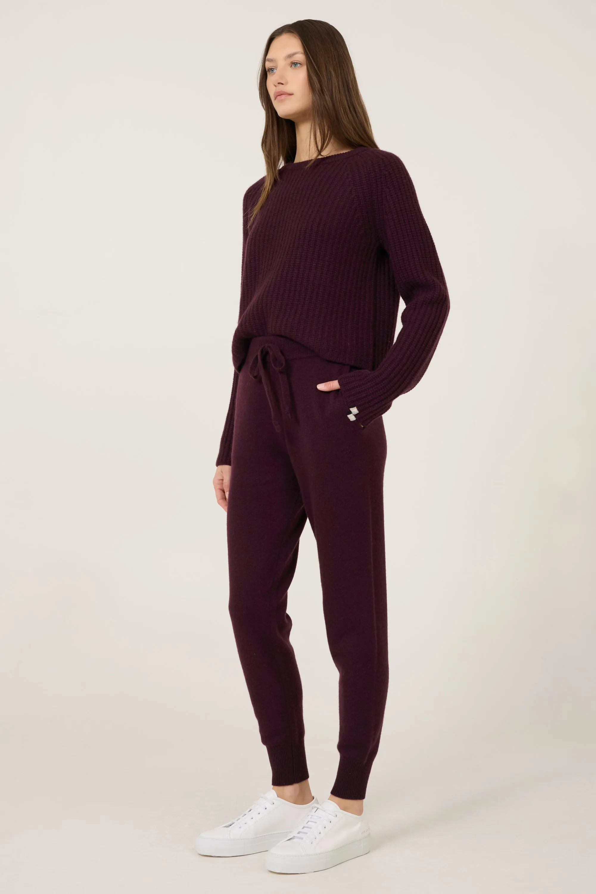 Colorado Cashmere Pant - Syrah