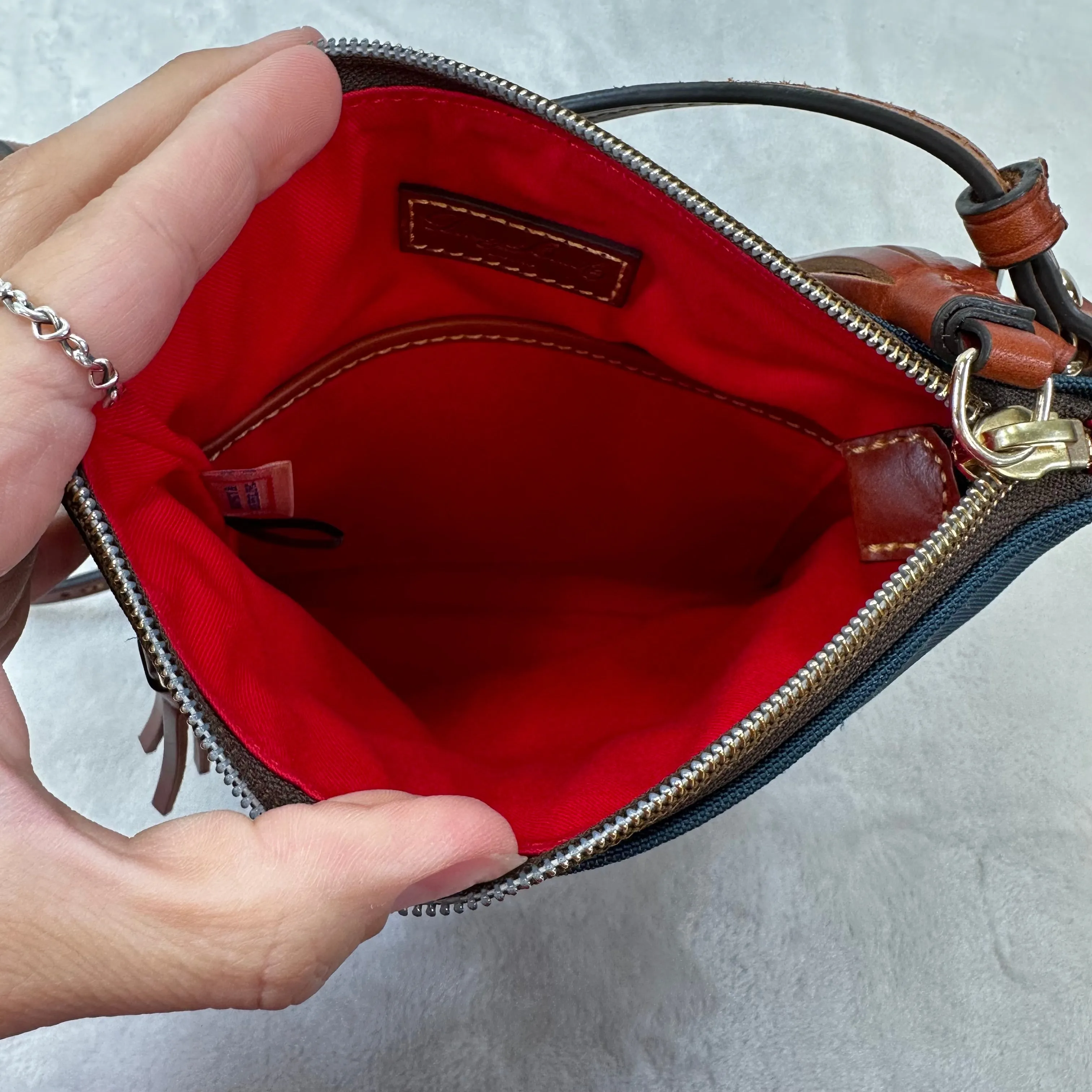 Crossbody Designer By Dooney And Bourke, Size: Small