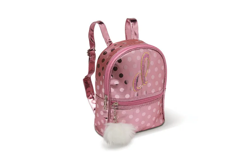 DanzNmotion B22510 Pink Dot Backpack