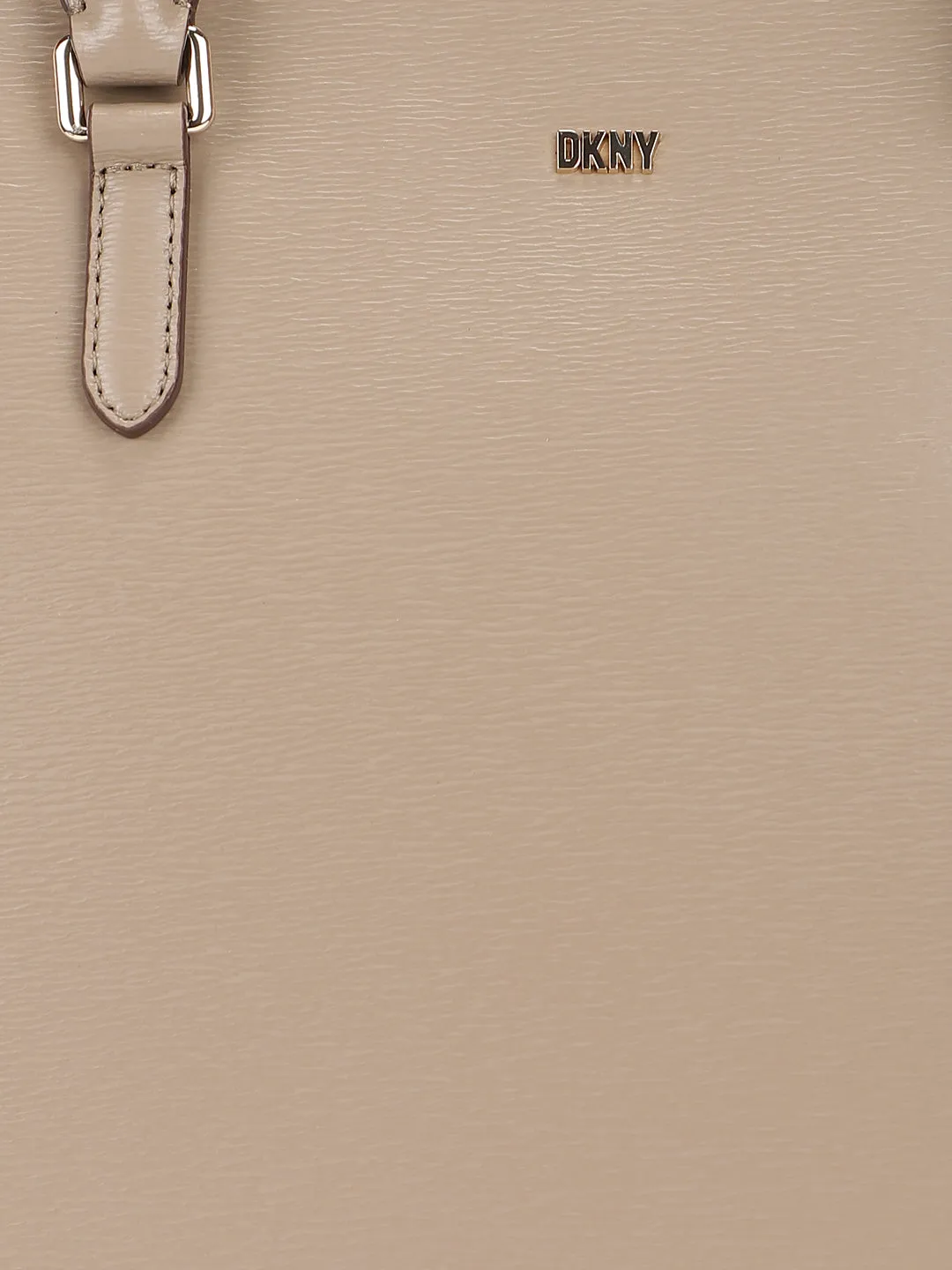 Dkny Women Beige Solid Bags