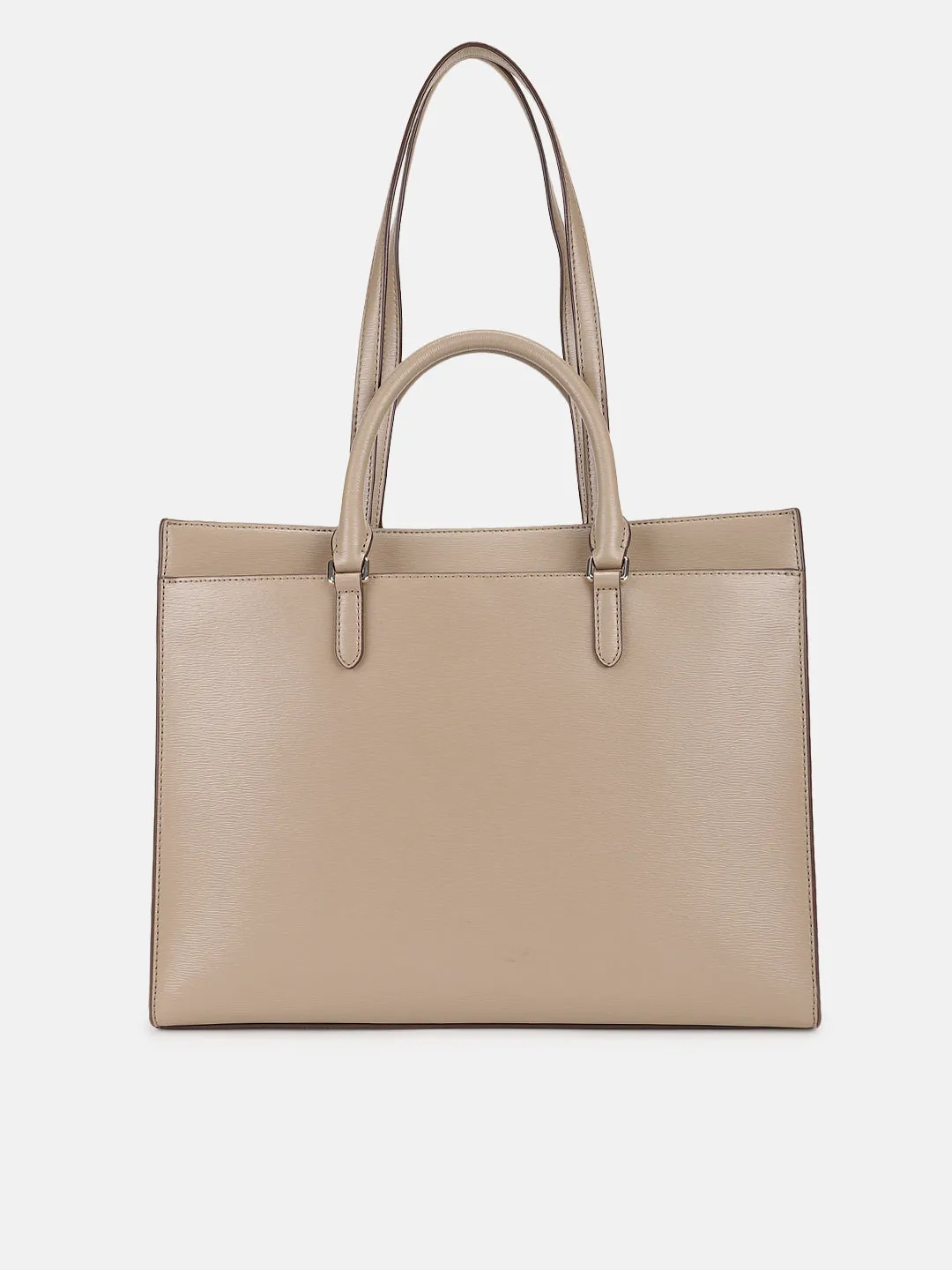 Dkny Women Beige Solid Bags