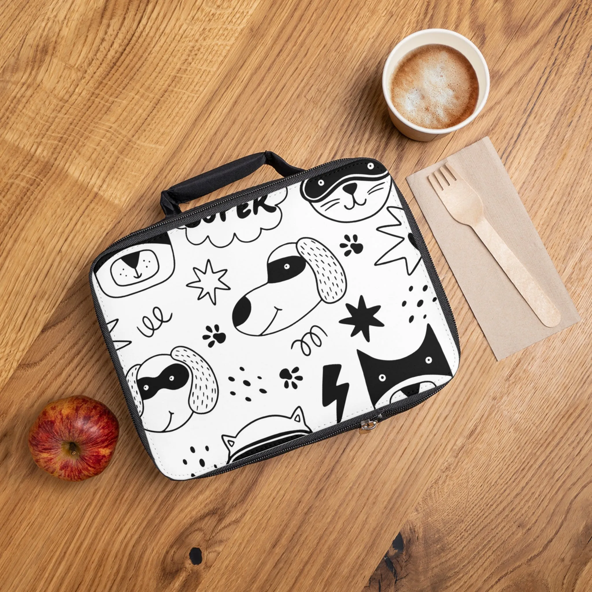 Doodle Dogs & Cats - Inovax Lunch Bag