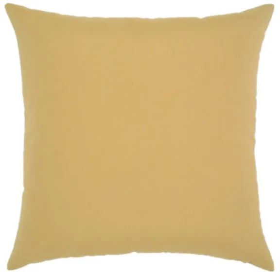 Floral Golden Wave Sunbrella® Outdoor Pillows