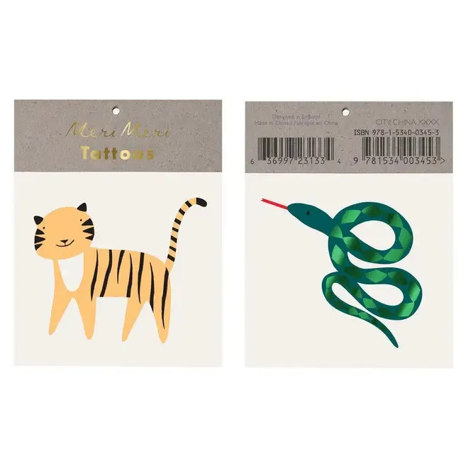 Go Wild Small Tattoos