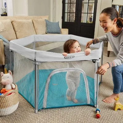 Graco Pack 'n Play Lite Traveler Playard - Blue