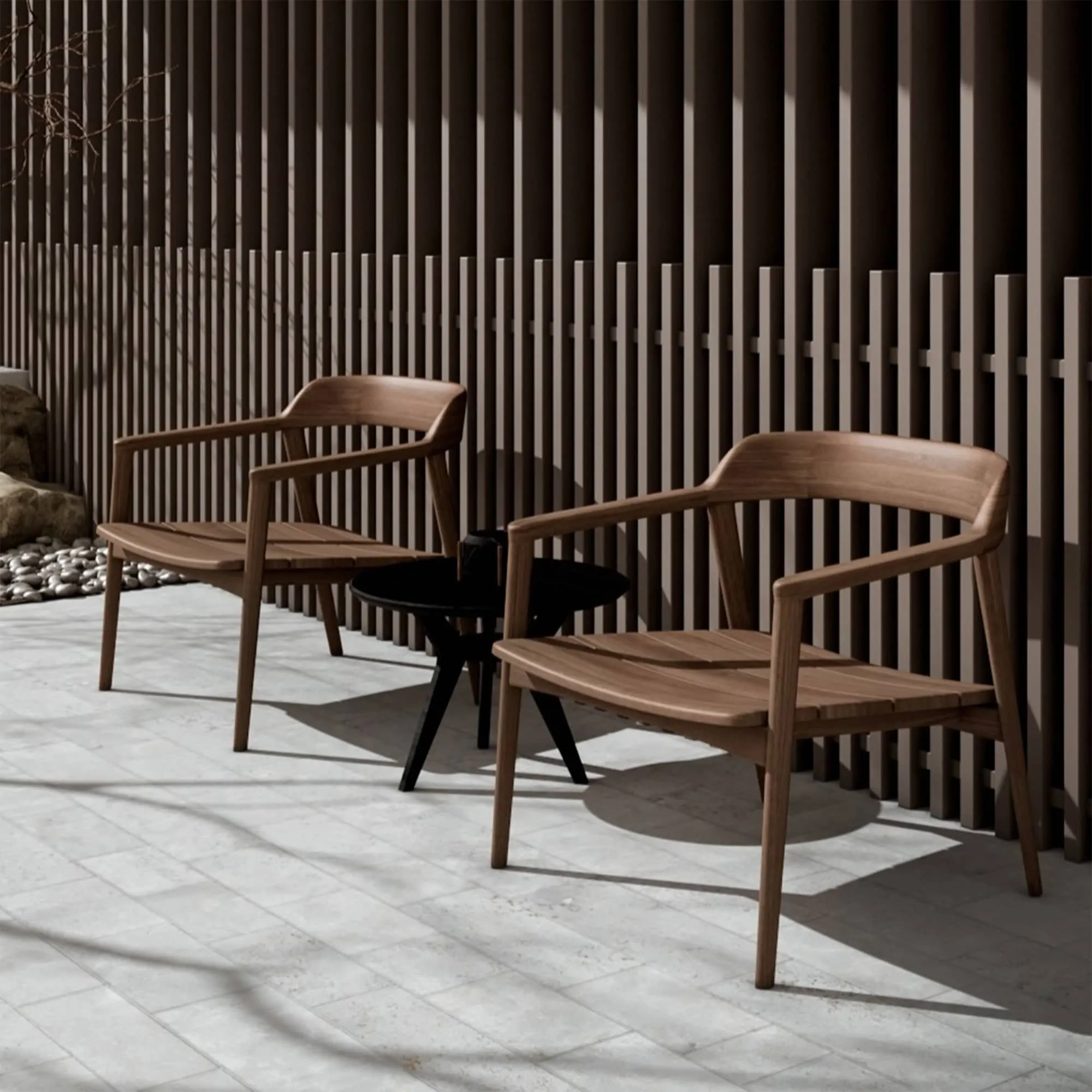 Grasshopper Outdoor Easy Chair - Teak