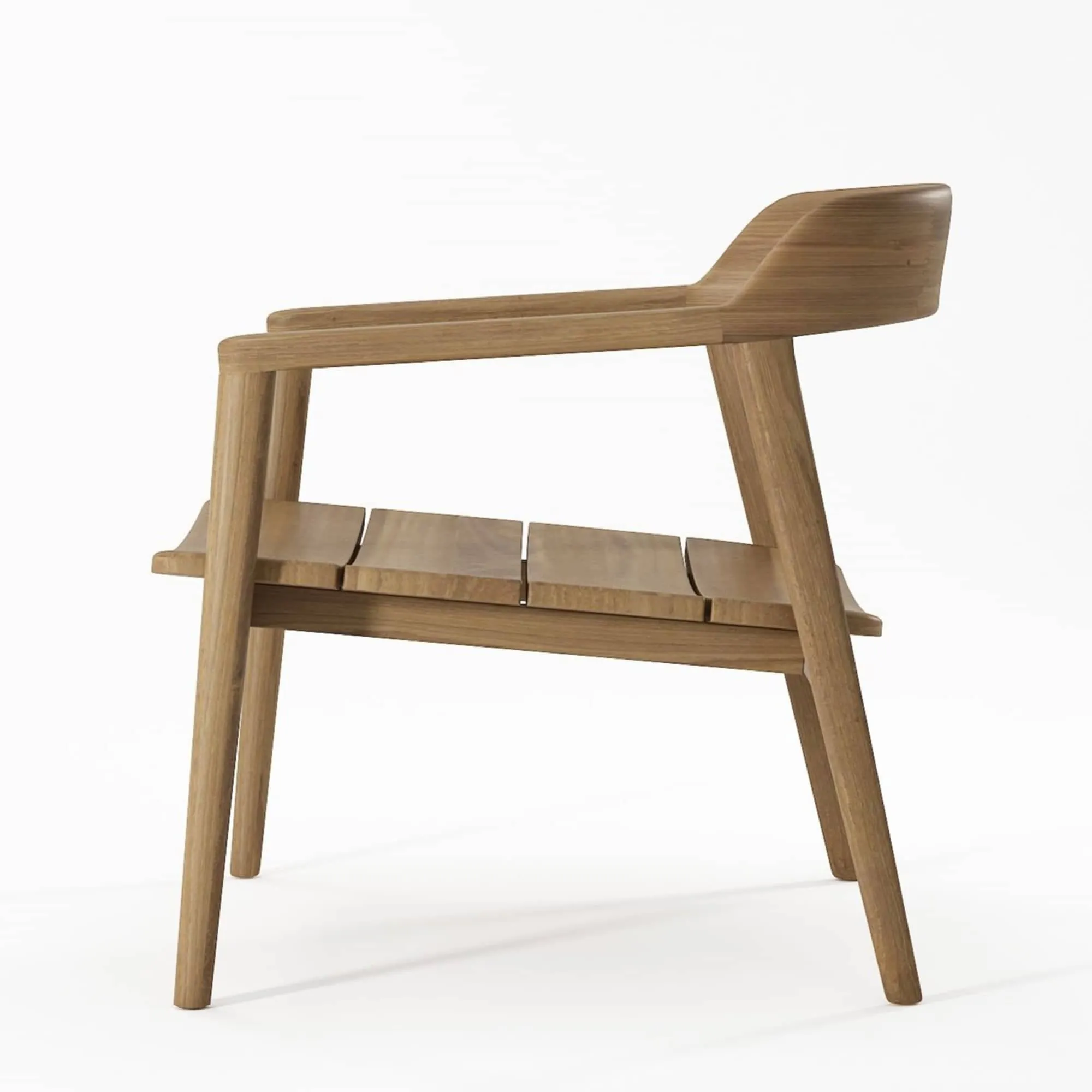 Grasshopper Outdoor Easy Chair - Teak