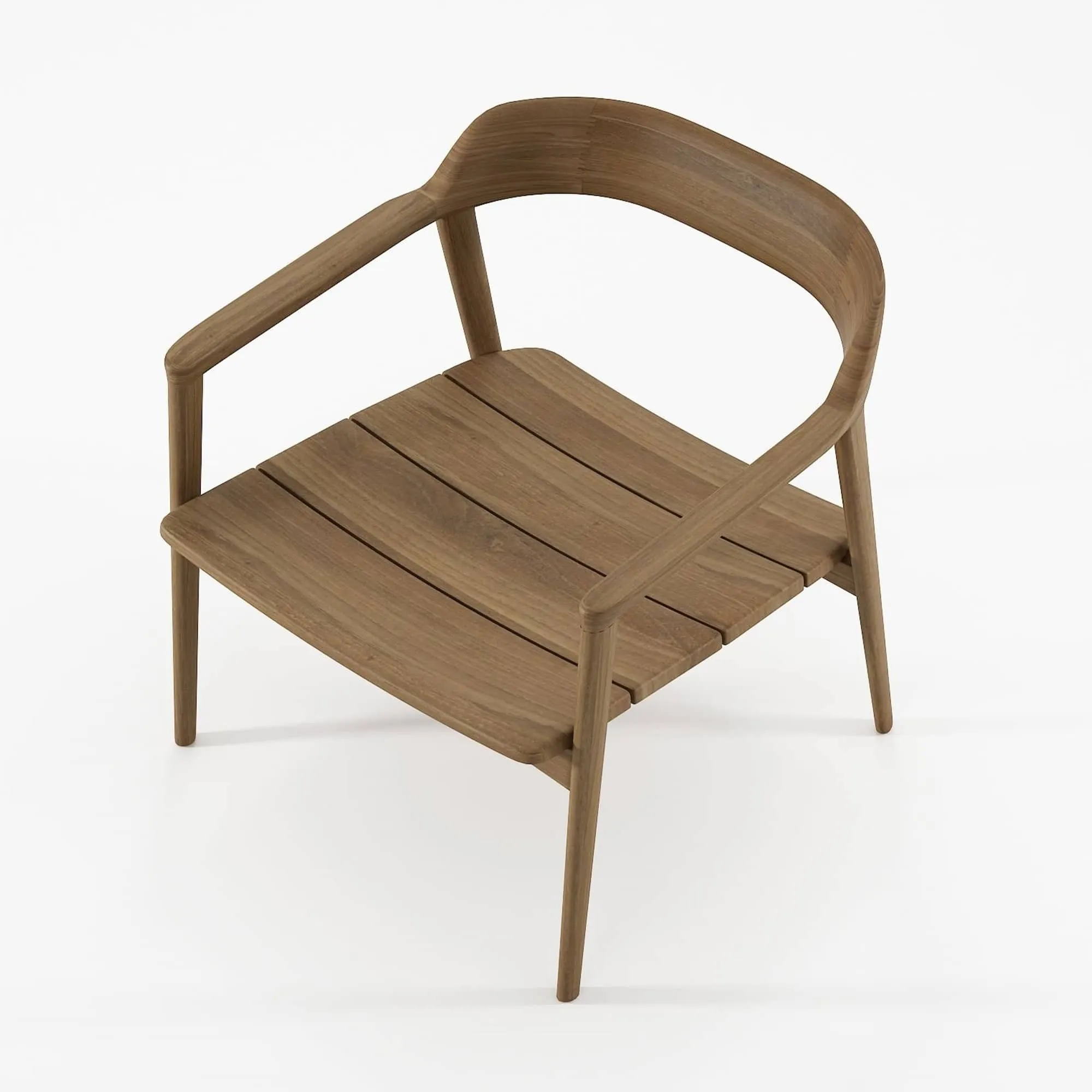 Grasshopper Outdoor Easy Chair - Teak