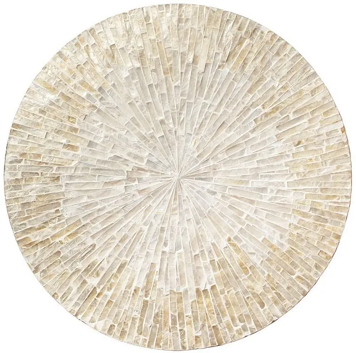 Hand-Cut Capiz Shell Tiles Placemat Set