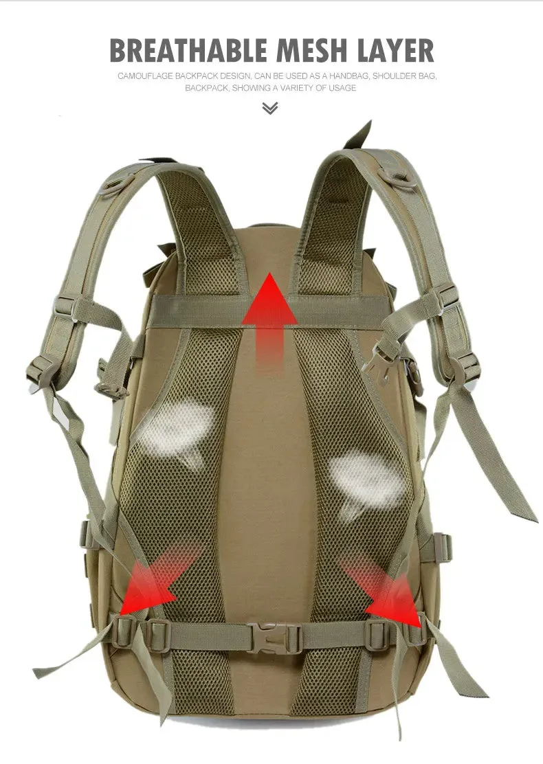 iCoolDown™ 30L-40L Military Tactical Camping Backpack
