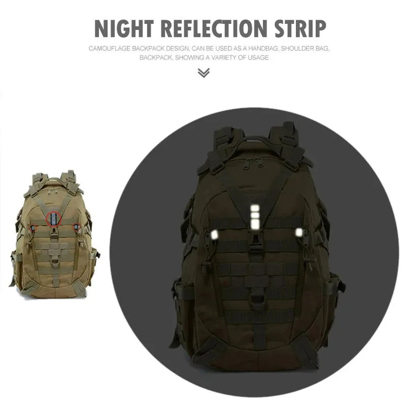 iCoolDown™ 30L-40L Military Tactical Camping Backpack