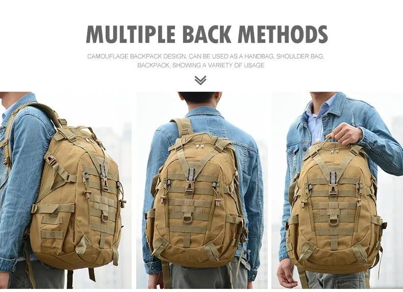 iCoolDown™ 30L-40L Military Tactical Camping Backpack