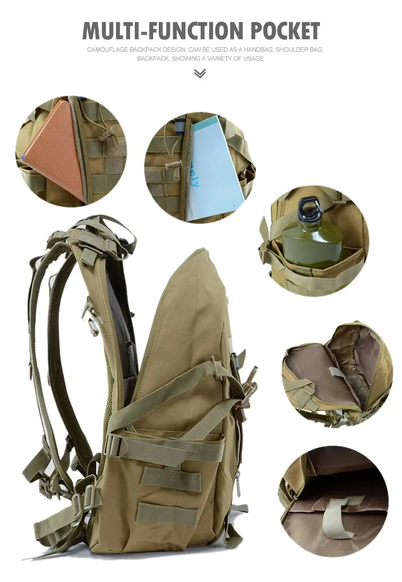iCoolDown™ 30L-40L Military Tactical Camping Backpack