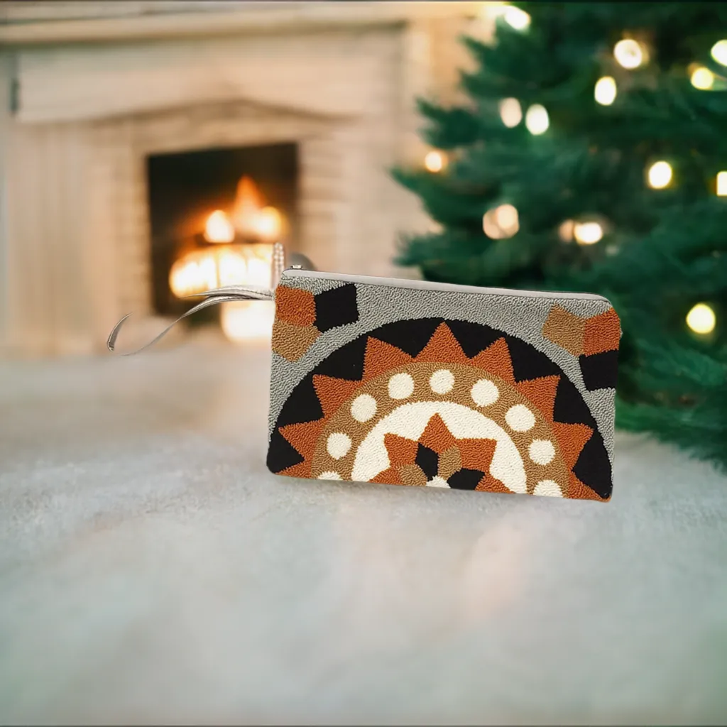 Kayleigh Handmade Wayuu Punch-needle Clutch