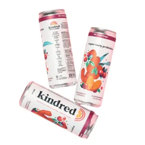 Kindred Water Kefir - Cranberry Turmeric (355ml)