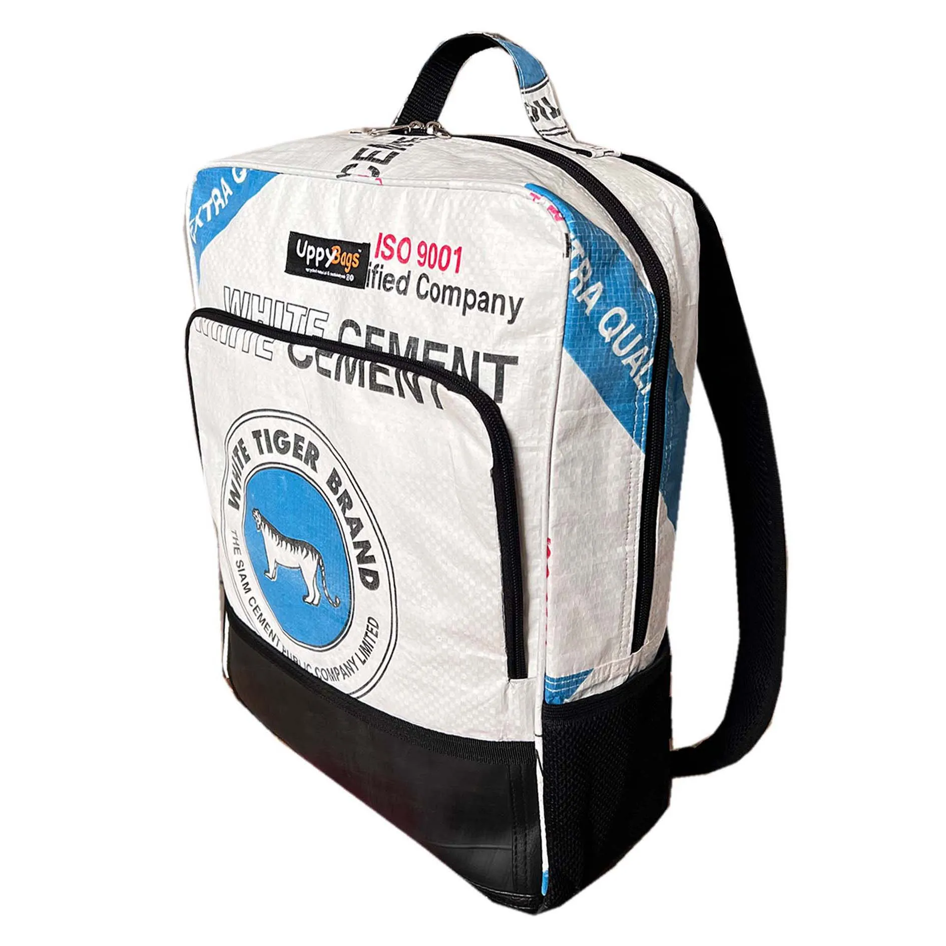 Laptop backpack with car tire tiger