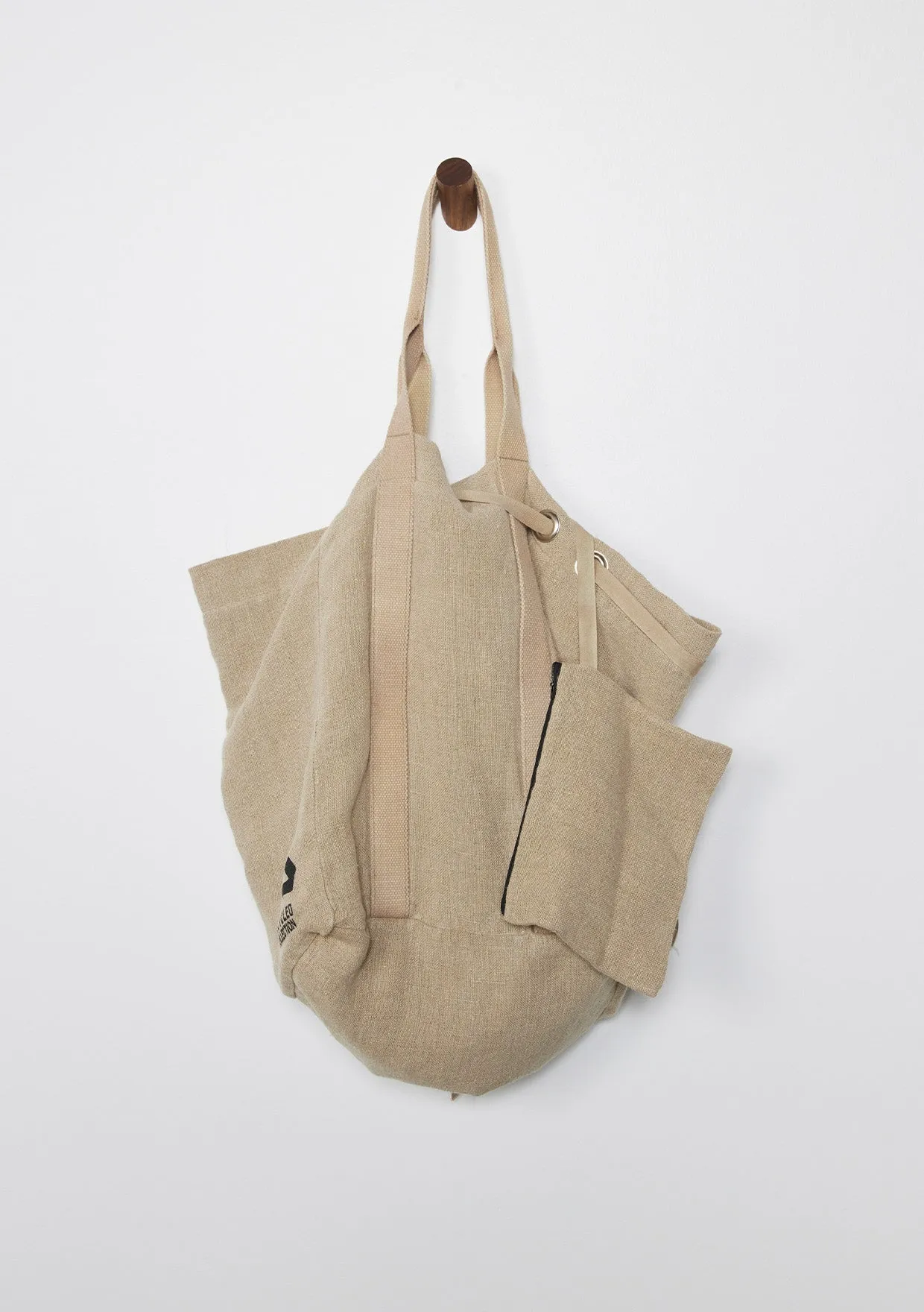 Large Reversible Fuzzy Abstract Shopper Tote Bag