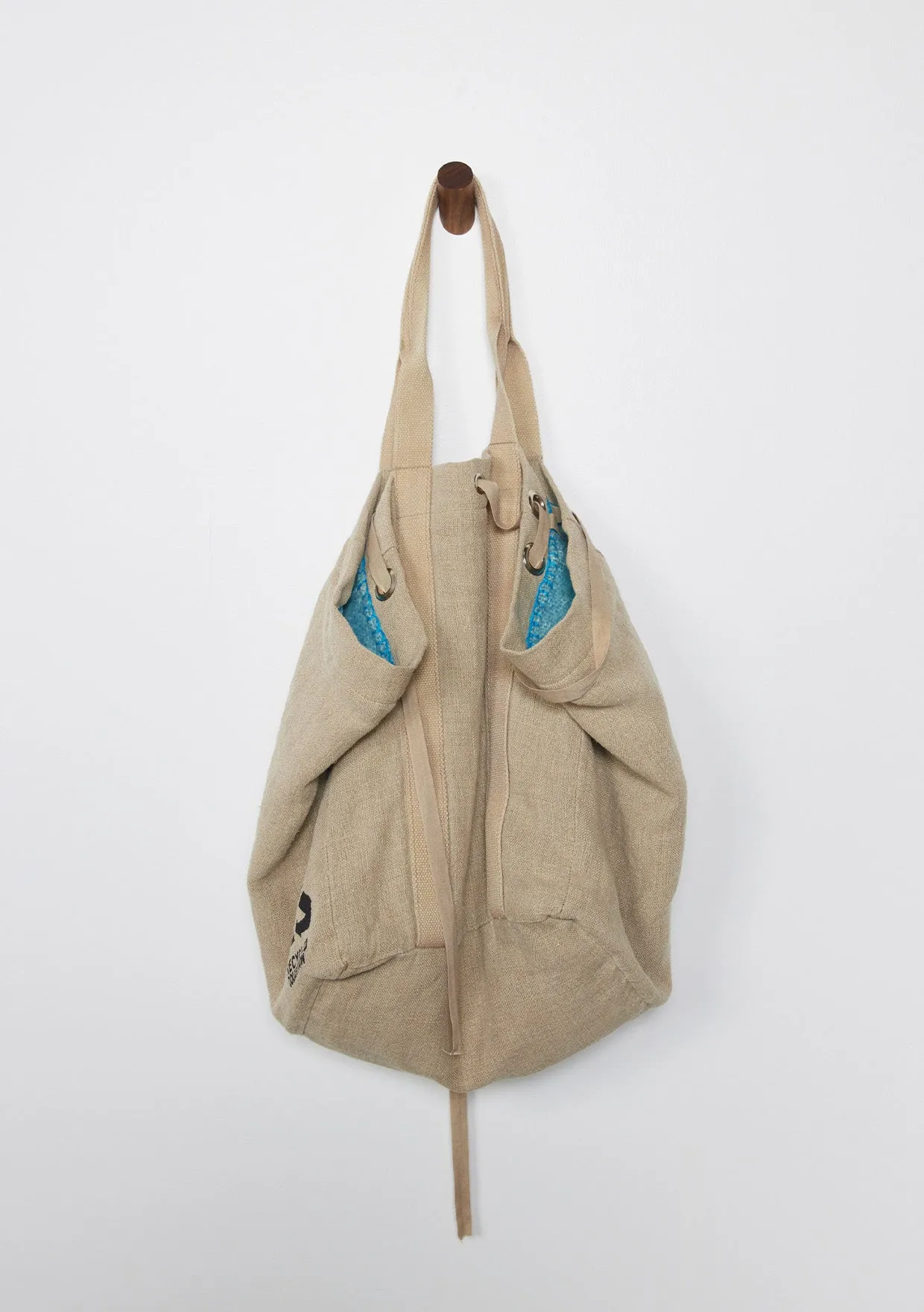 Large Reversible Fuzzy Abstract Shopper Tote Bag
