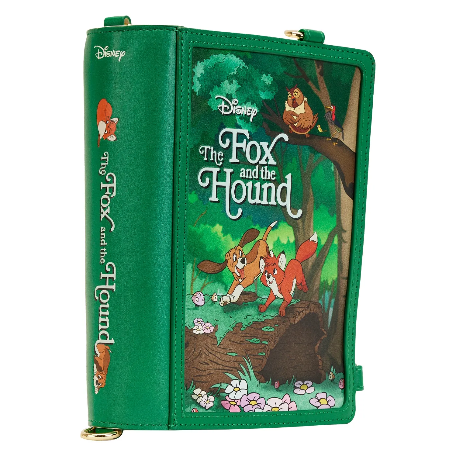 LF Disney Classic Books Fox And The Hound Convertible CrossBody Bag