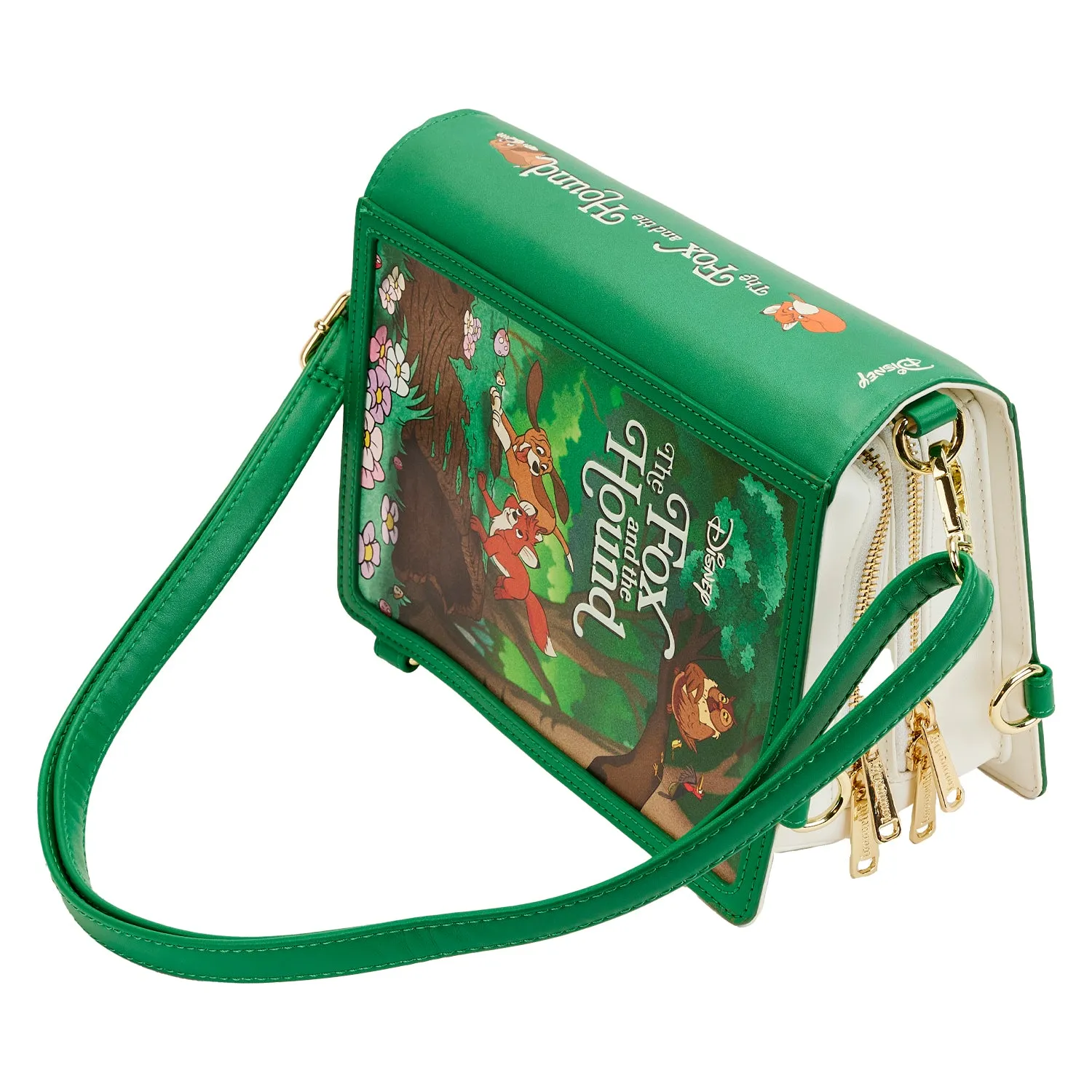 LF Disney Classic Books Fox And The Hound Convertible CrossBody Bag