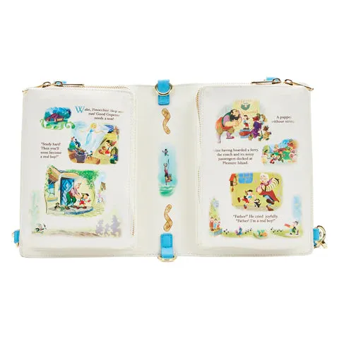 LF Disney Classic Books Pinocchio Convertible CrossBody Bag