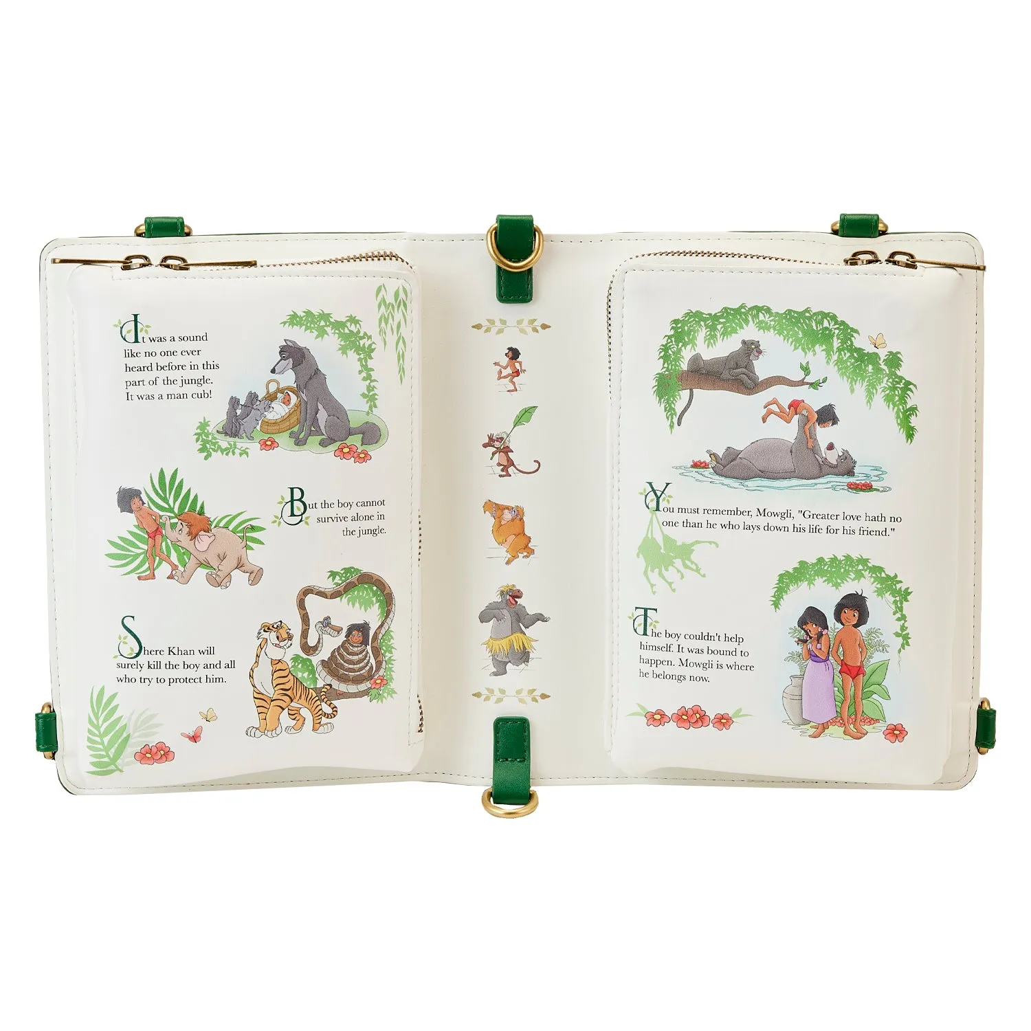 LF Disney Jungle Book Convertible Crossbody Bag