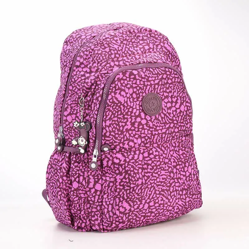 Lightweight Hinking Daypack Nylon Outdoor Travel Backpack for Women Girls
