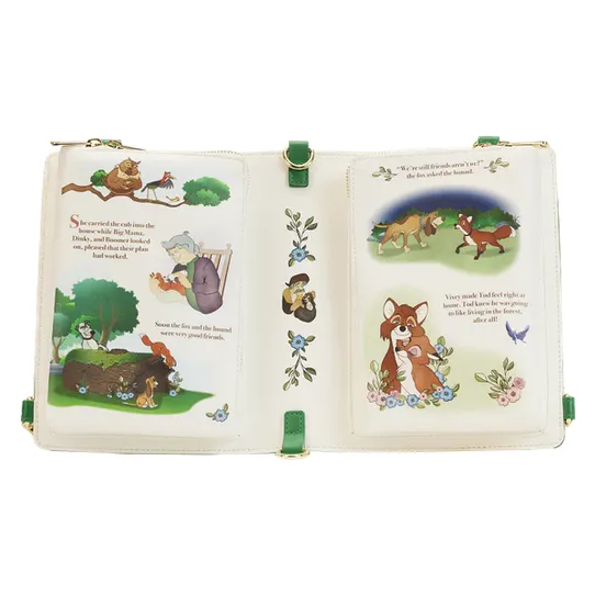 Loungefly x Disney The Fox and the Hound Convertible Crossbody Bag