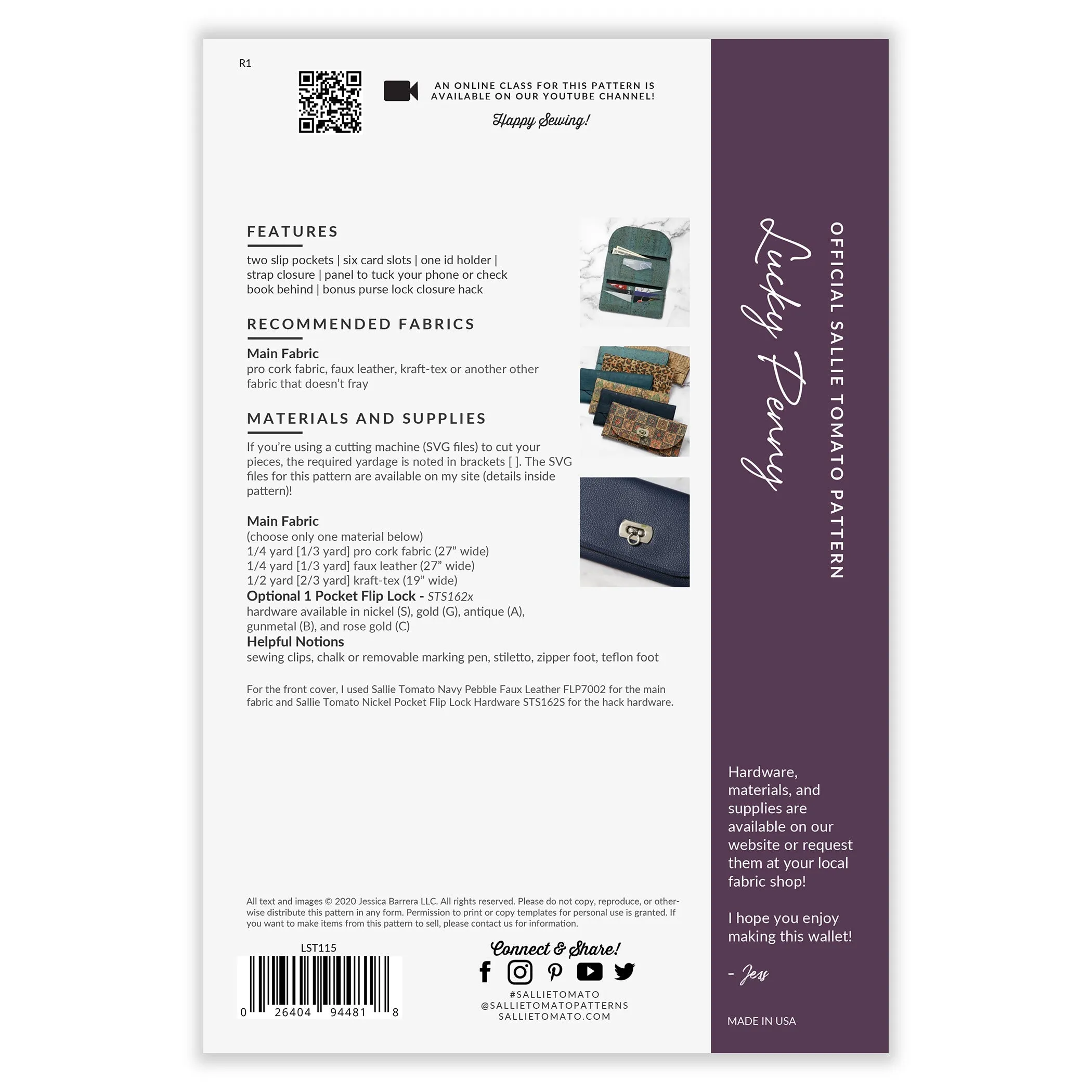 Lucky Penny Wallet Kits