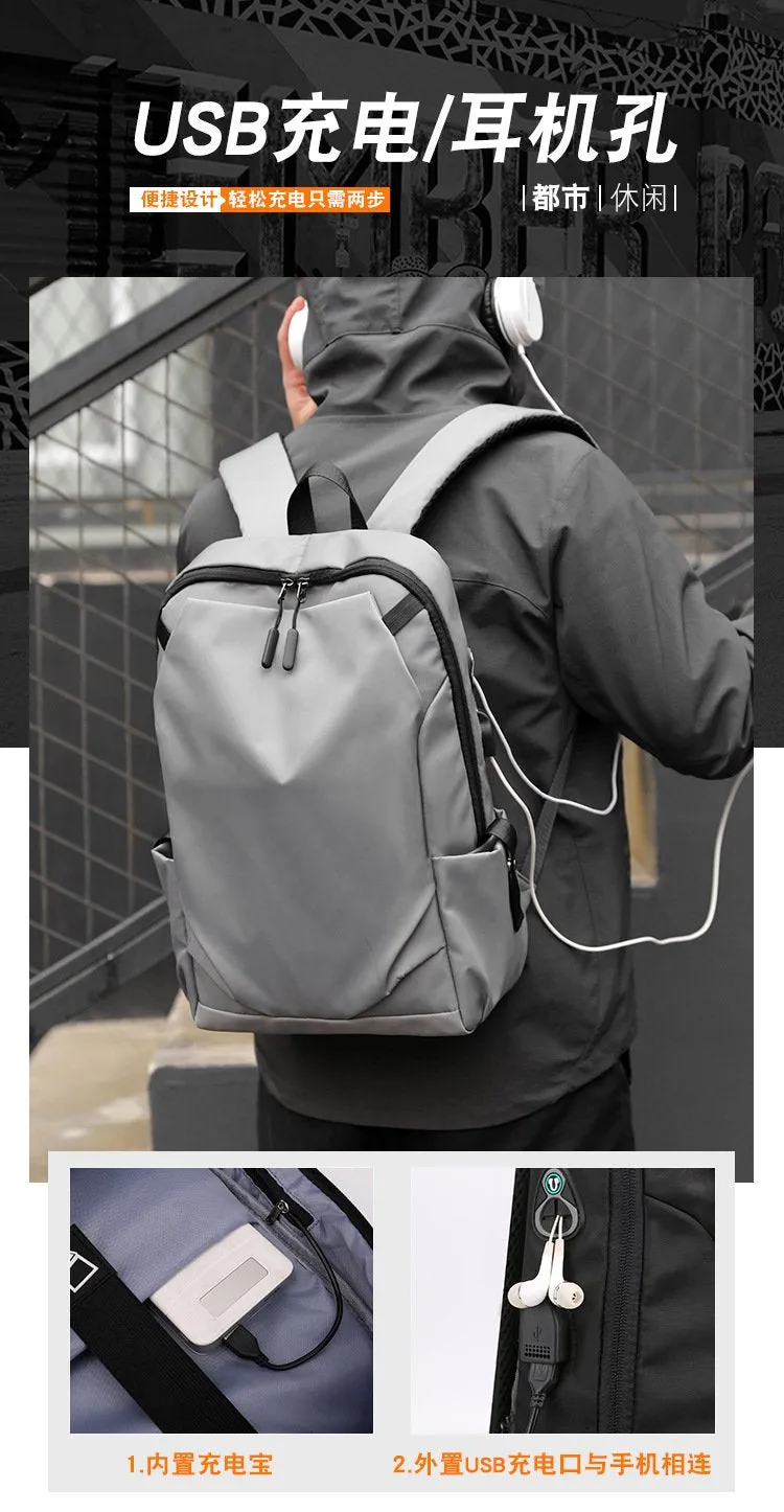 Men's Polyamides and Nylon Backpack for Travel or Business