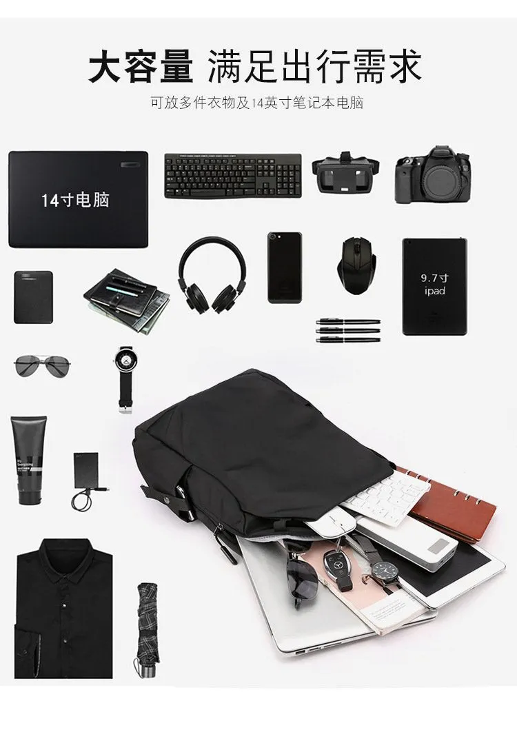 Men's Polyamides and Nylon Backpack for Travel or Business