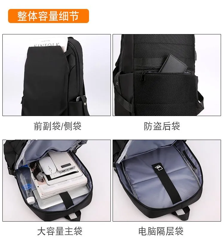 Men's Polyamides and Nylon Backpack for Travel or Business