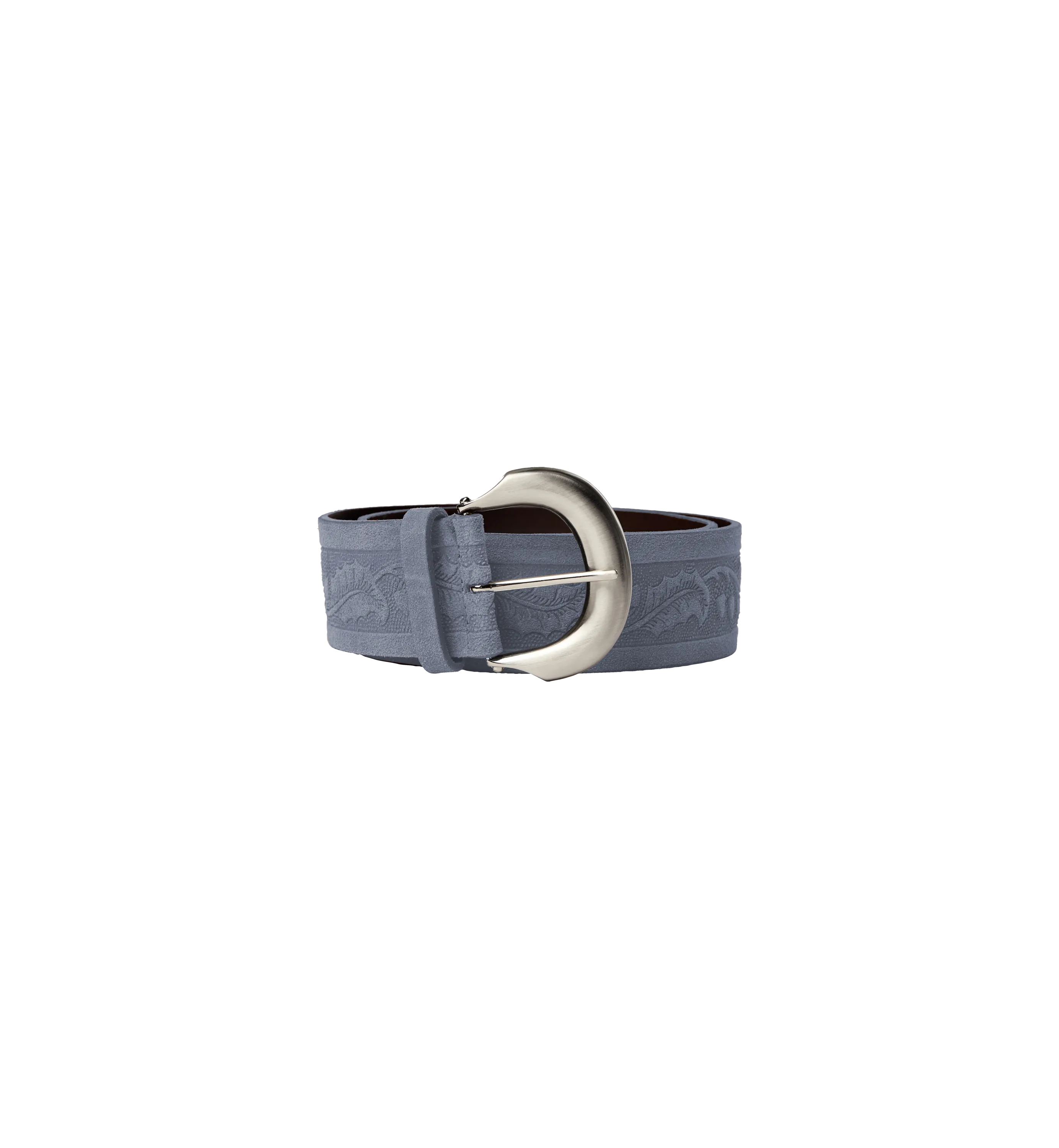 MMEmbossed Suede Waist Belt