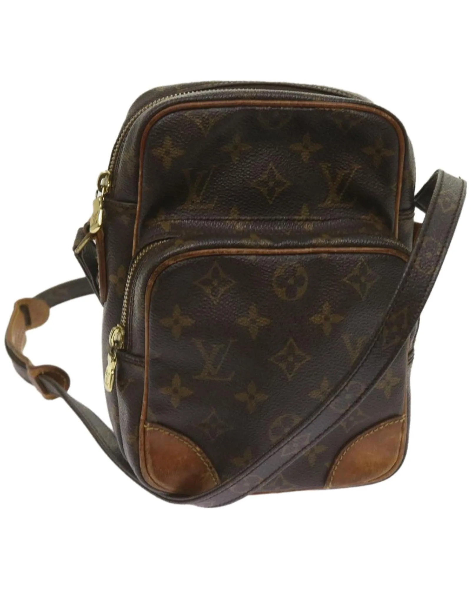 Monogram Shoulder Bag with Authenticity - Fashion Accessory