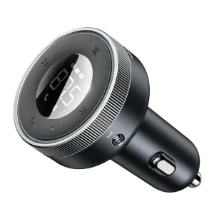 Multi-function QC3.0 Digital Display Car Charger Player Car USB