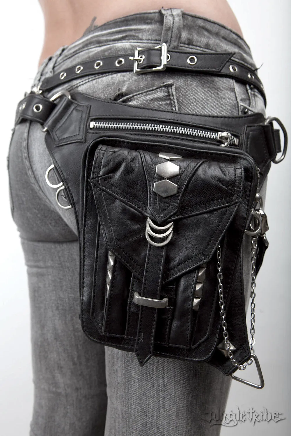PENNY ROCKER Leather Holster and Hip Bag Utility Belt