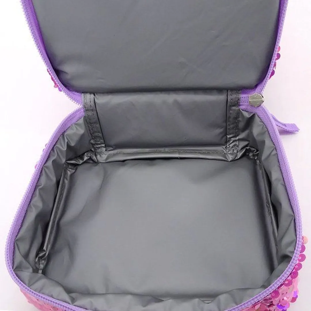 Rainbow Sequin Insulated Lunch Bag