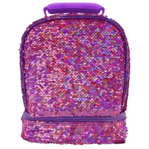 Rainbow Sequin Insulated Lunch Bag