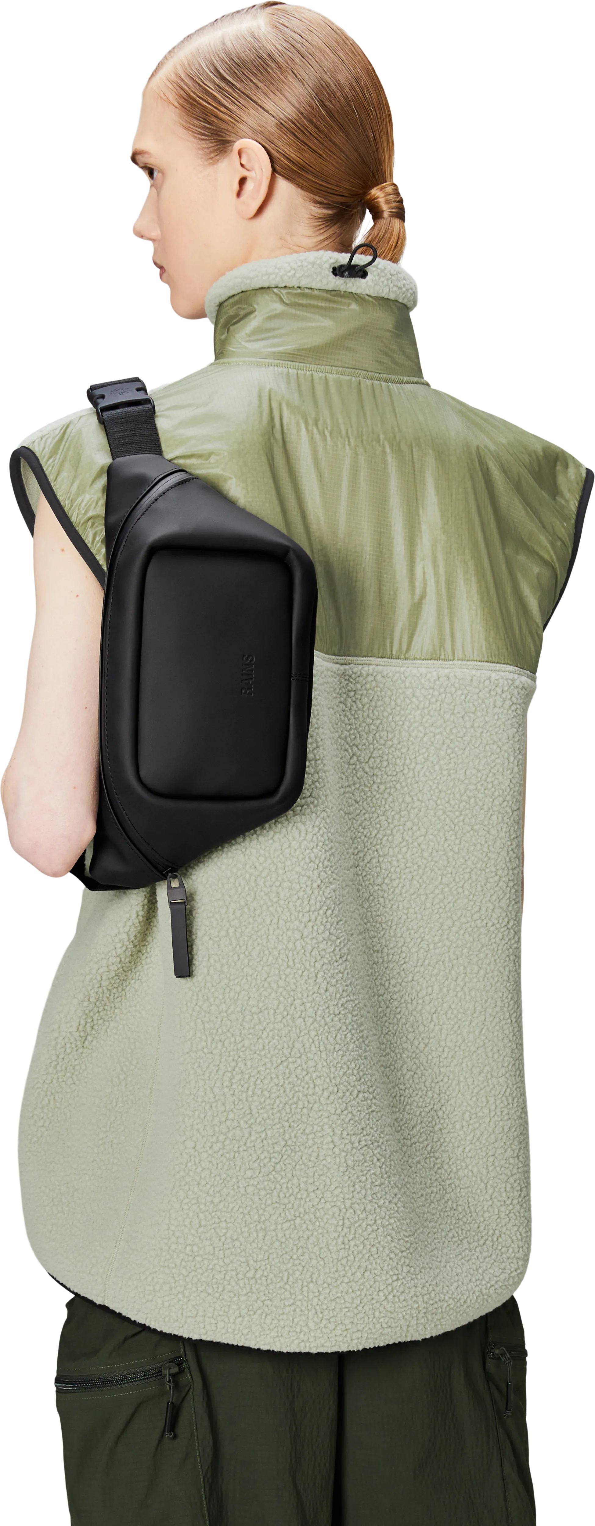 Rains Bum Bag Mini W3 Black | Buy Rains Bum Bag Mini W3 Black here | Outnorth